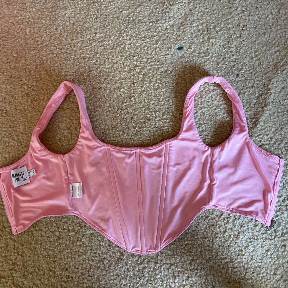 kaeshia rib bustier top - Picture 3 of 5
